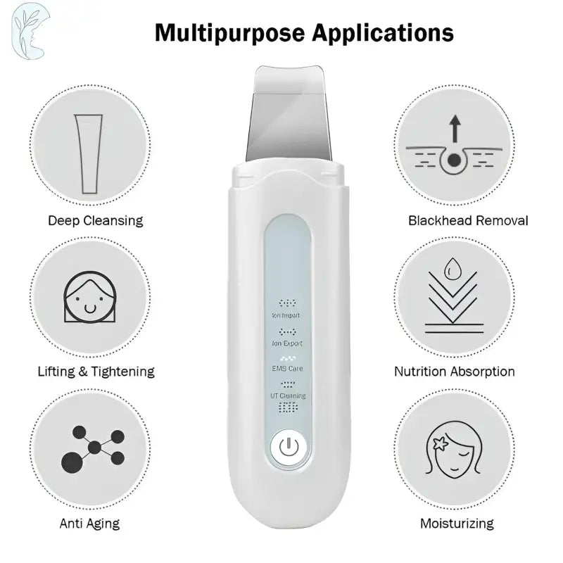 Ultrasonic Facial Scrubber - Aevanti